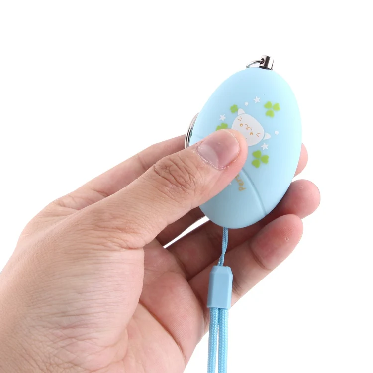 Mini Safe Football Loud Personal Alarm with Anti-Rape for Girl and Kids, 120Db Alarm(Blue) - Image 5