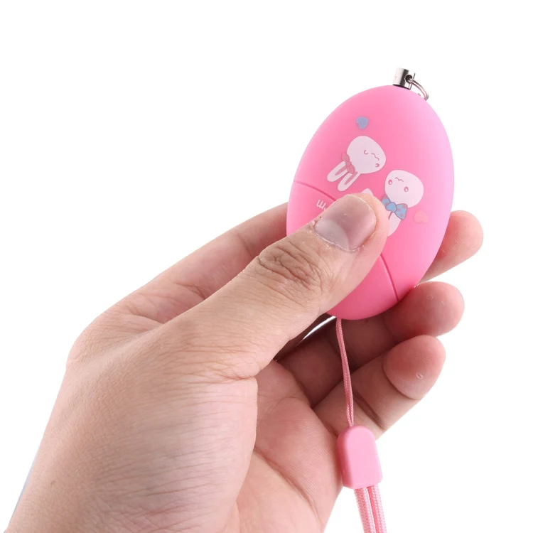 Mini Safe Football Loud Personal Alarm with Anti-Rape for Girl and Kids, 120Db Alarm(Pink) - Image 5