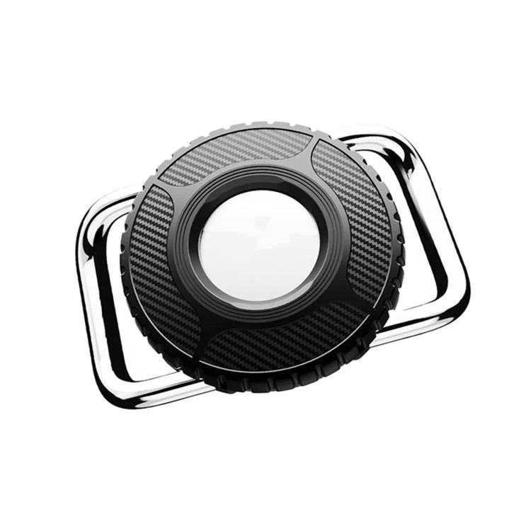 Mini Shield Waterproof Anti-lost Protective Cover For AirTag 1st Gen / 2nd Gen(Black)
