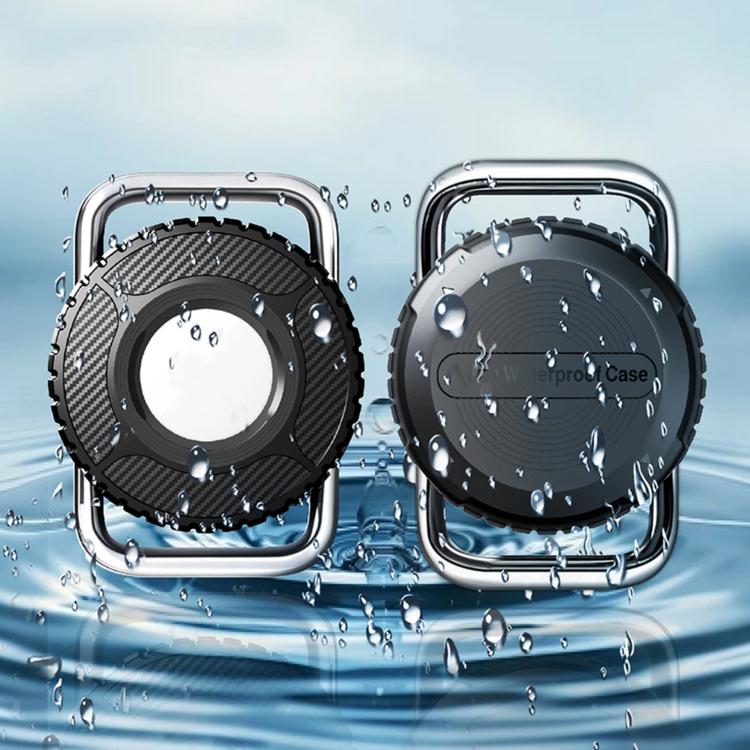 Mini Shield Waterproof Anti-lost Protective Cover For AirTag 1st Gen / 2nd Gen(Blue) - Image 4