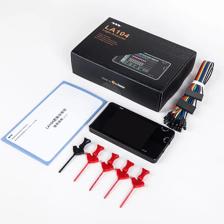MINIWARE LA104 Logic Analyzer 4-Channel Debugging Assistant Sampling Analog Oscilloscope - Image 8