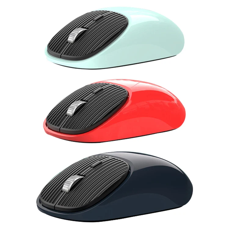 MKESPN SXS-5600 Type-C Rechargeable 2.4G Wireless Mouse(Red) - Image 2