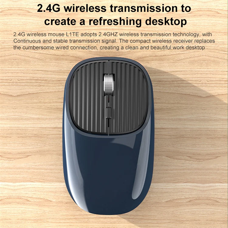 MKESPN SXS-5600 Type-C Rechargeable 2.4G Wireless Mouse(Red) - Image 4