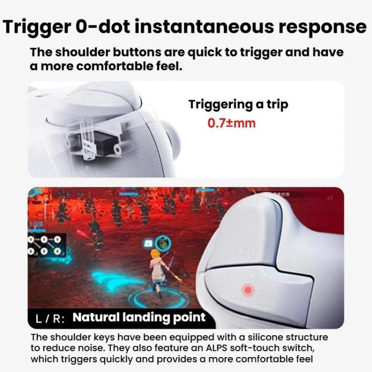 MOBAPAD Pro2-HD Mechanical Game Controller With TMR Joystick For Switch / Switch2(Vintage) - Image 8