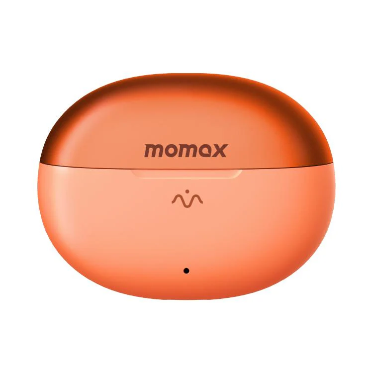 MOMAX 1-Vibe Clip M.IN.D True Wireless Clip Noise Reduction Bluetooth 6.0 Earphones(Orange) - Image 3