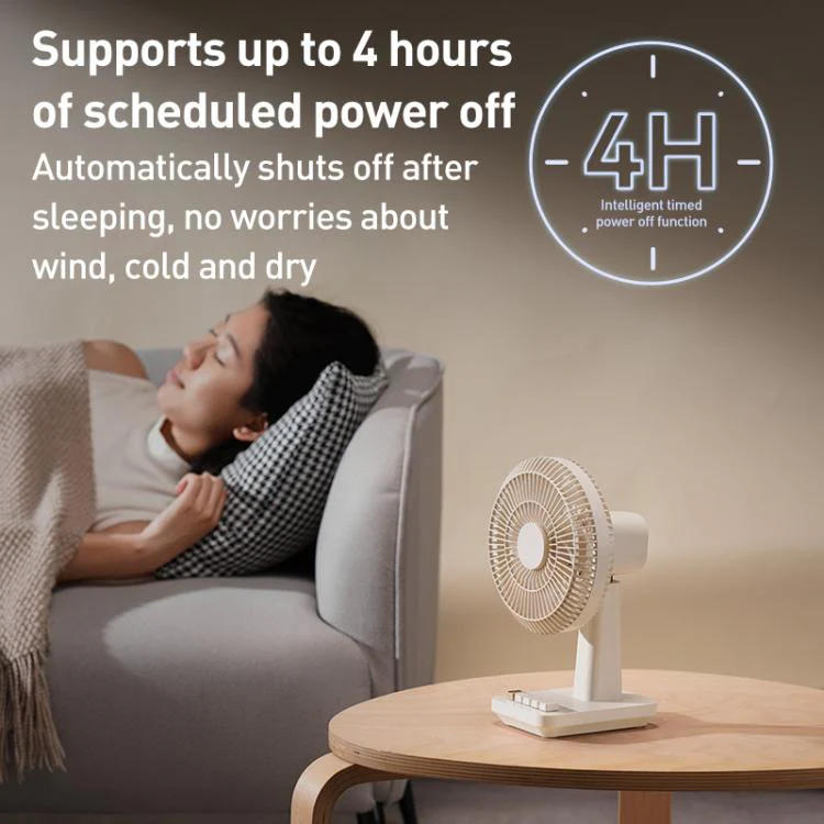 MOMAX IF20L2 Mini Soft Wind Desktop Electric Fan(Gold) - Image 7