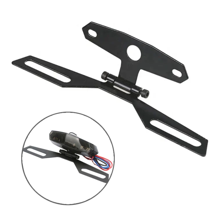 Motorcycle Folding Taillight Triangle Bracket