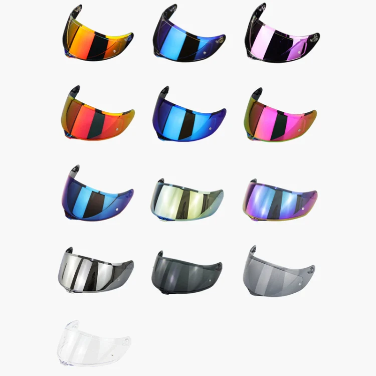 Motorcycle Helmet Lens with Anti-fog Spikes for SOMAN K1/K3SV/K5, Color: Color Film - Image 2
