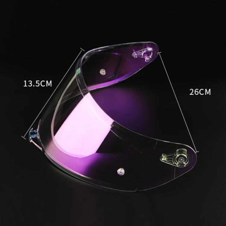 Motorcycle Helmet Lens with Anti-fog Spikes for SOMAN K1/K3SV/K5, Color: Color Film - Image 3