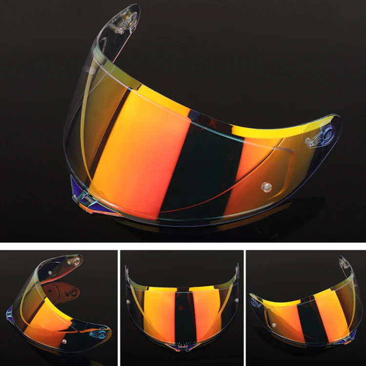 Motorcycle Helmet Lens with Anti-fog Spikes for SOMAN K1/K3SV/K5, Color: Color Film - Image 4