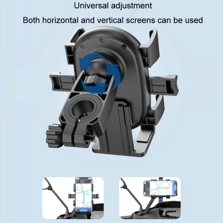 Motorcycle Navigation Riding Mobile Phone Holder(Handlebars) - Image 4