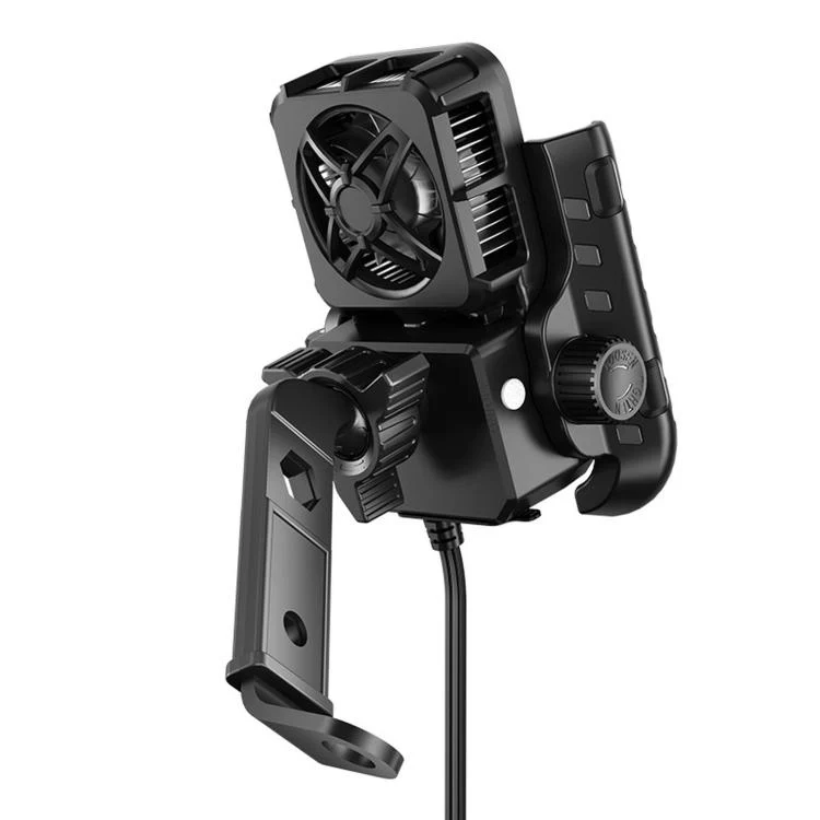 Motorcycle Semiconductor Cooling Heat Dissipation Phone Holder(Mirror Base) - Image 3