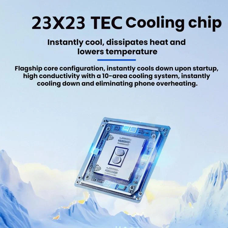 Motorcycle Semiconductor Cooling Heat Dissipation Phone Holder(Mirror Base) - Image 6