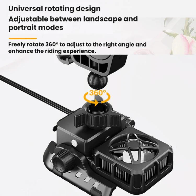 Motorcycle Semiconductor Cooling Mobile Phone Live Streaming Heat Sink Bracket(Handlebars) - Image 7