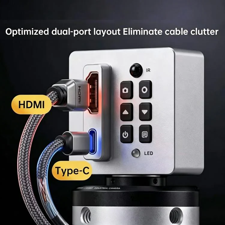 MR.YANG MX1 HDMI & Type-C Dual Output 8MP CMOS Sensor 4K Industrial Microscope Camera - Image 3