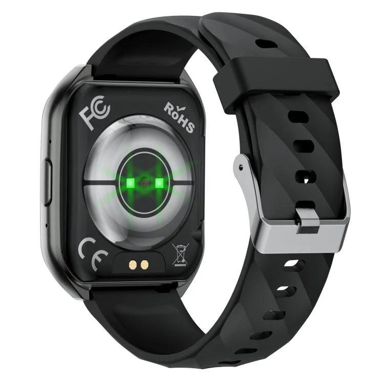 MT66 1.83-inch IPS Curved Screen Smart Watch with 1000mAh Battery(Black Case Silicone Strap) - Image 3