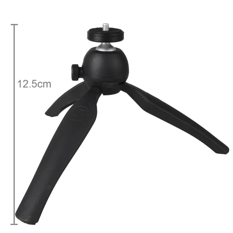 Multi-function Mini Tripod Holder Stand Mount for Mobile Phone / Digital Camera(Black) - Image 4