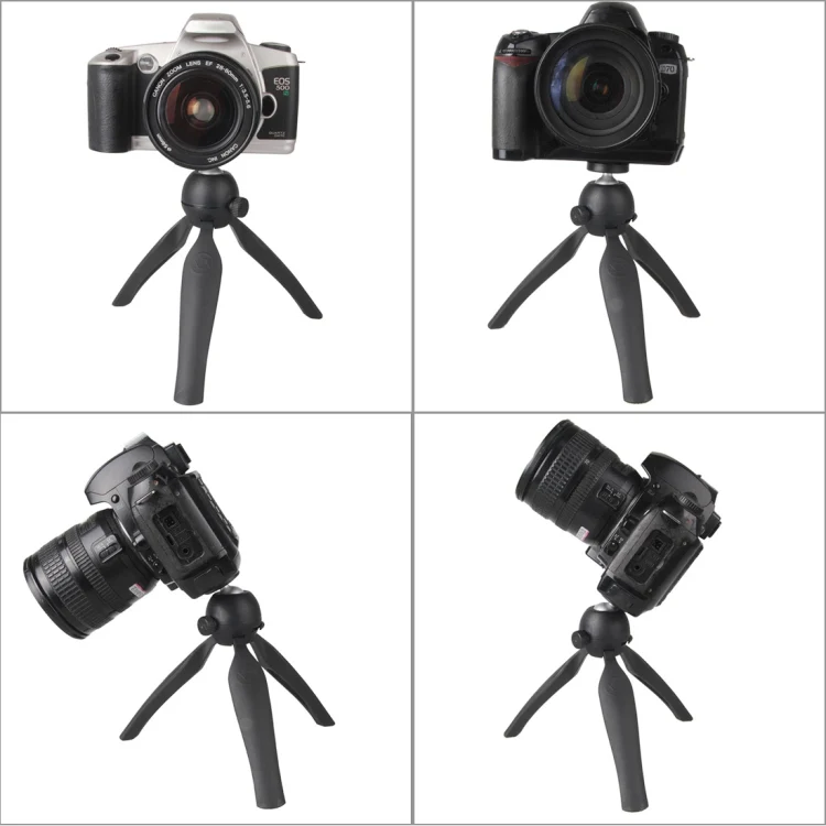 Multi-function Mini Tripod Holder Stand Mount for Mobile Phone / Digital Camera(Black) - Image 7