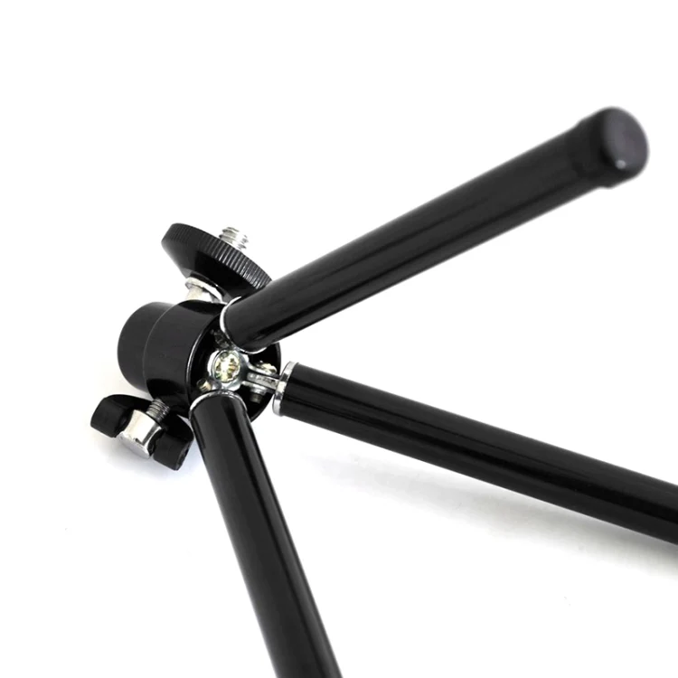 Multi-functional Aluminum Alloy Mount Tripod with Phone Clamp (Silver) - Image 5