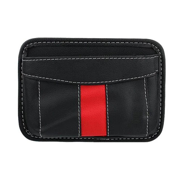Multifunctional Car-Mounted Adhesive Mesh Bag For Storage Hanging Bags(Black)