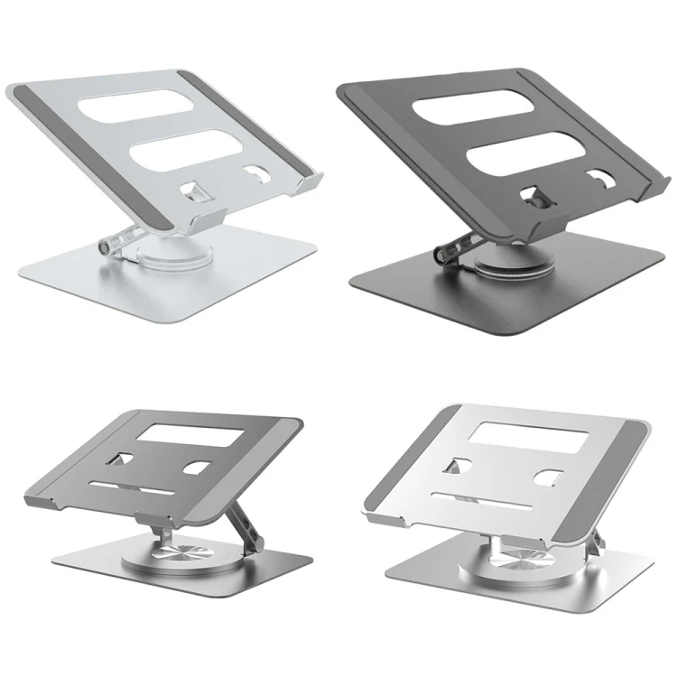 Multifunctional Desktop Foldable Rotating Laptop Cooling Bracket, Spec: SP-88 (Silver) - Image 4