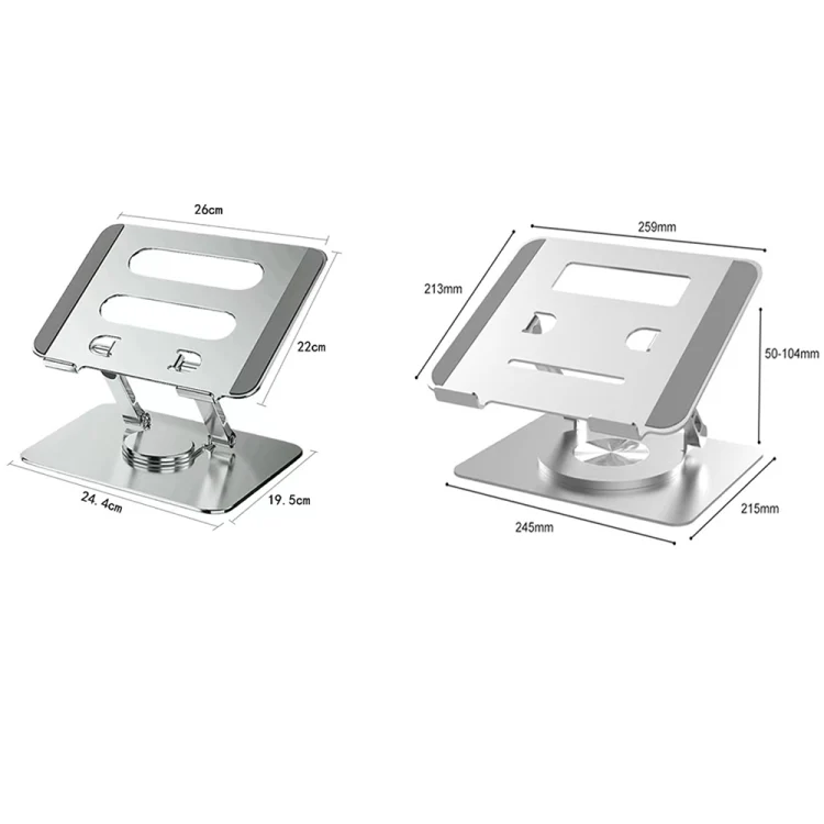 Multifunctional Desktop Foldable Rotating Laptop Cooling Bracket, Spec: SP-88 (Silver) - Image 5