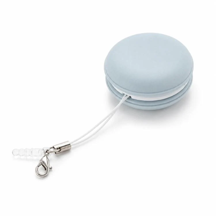 Multifunctional Portable Macaron Shape Phone Screen Cleaner Cloth with Lanyard(Green) - Image 2