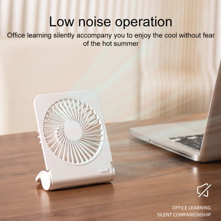N602 Type-C Thin Desktop Fan(Pink) - Image 6