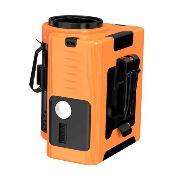 N610Y Waist Hanging High Speed Mini Fan(Orange) - Image 2