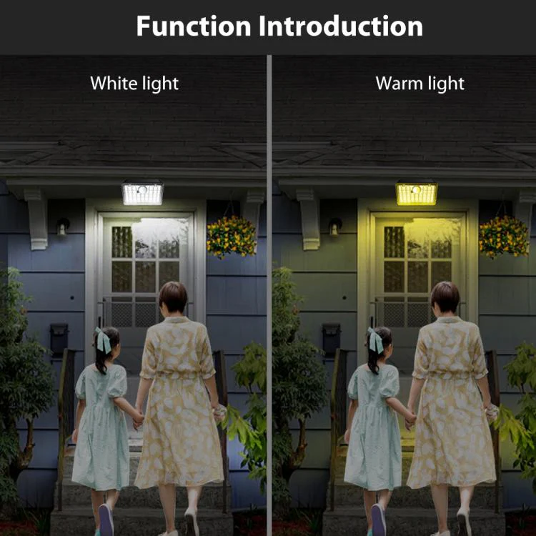 N775B Solar Dual-Color Sensor Wall Light - Image 6