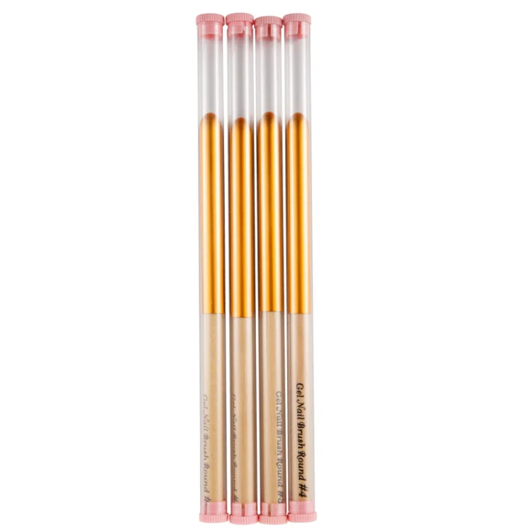 Nail Art Pen Nail Round Head Phototherapy Pen Painted Pen Brush Beauty Brush(Number 5) - Image 8