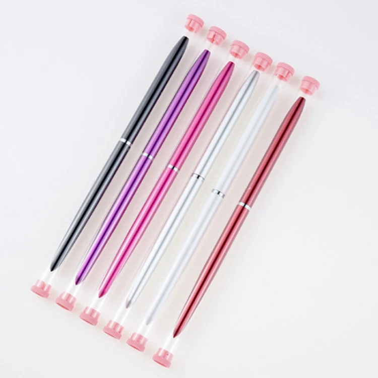 Nail Brush Color Painting Flower Carving Pen Pull Pen Light Therapy Gel Pen Flat Head Pen Nail Pen(Purple) - Image 6