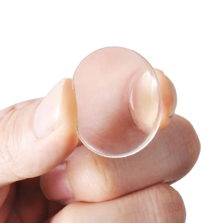Nail Printing Tool 3.6cm Print Head Frosted Transparent Chess Stamp With Cover - Image 2