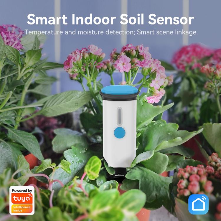 NEO NAS-STH03W WiFi Smart Indoor Soil Sensor(White Blue) - Image 4