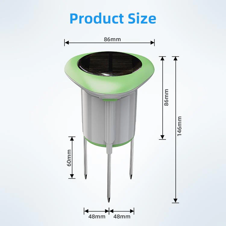 NEO NAS-STHO2W WiFi Smart Solar Soil Sensor(White Green) - Image 4