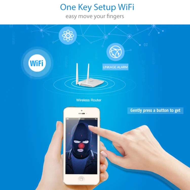 NEO NIP-55AI Indoor WiFi IP Camera, with IR Night Vision & Multi-angle Monitor & Mobile Phone Remote Control - Image 15