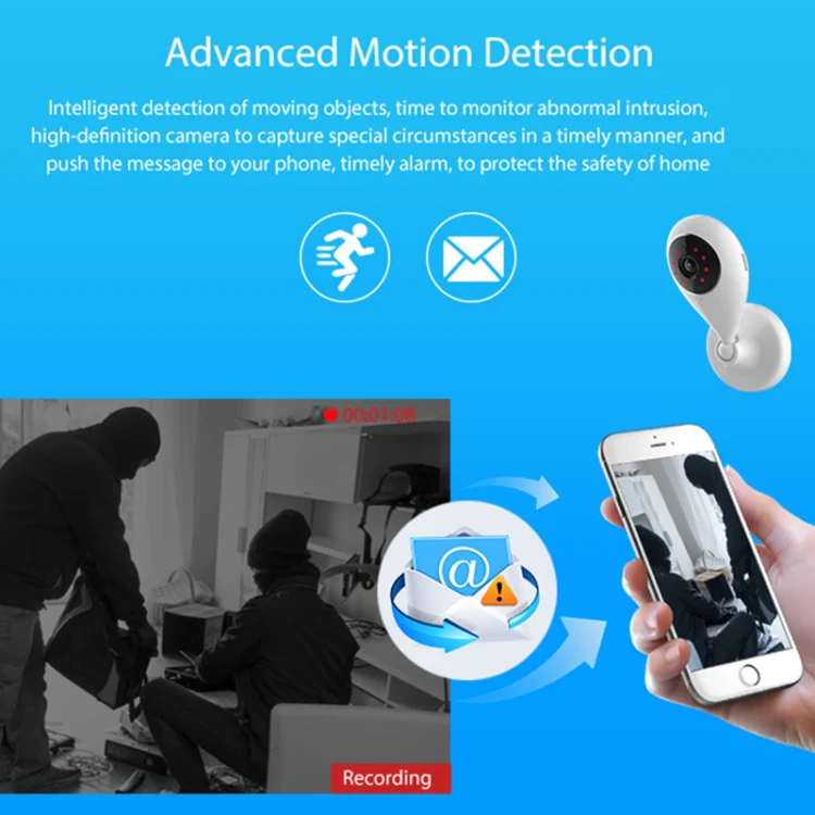 NEO NIP-55AI Indoor WiFi IP Camera, with IR Night Vision & Multi-angle Monitor & Mobile Phone Remote Control - Image 16