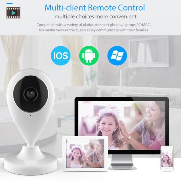 NEO NIP-55AI Indoor WiFi IP Camera, with IR Night Vision & Multi-angle Monitor & Mobile Phone Remote Control - Image 21
