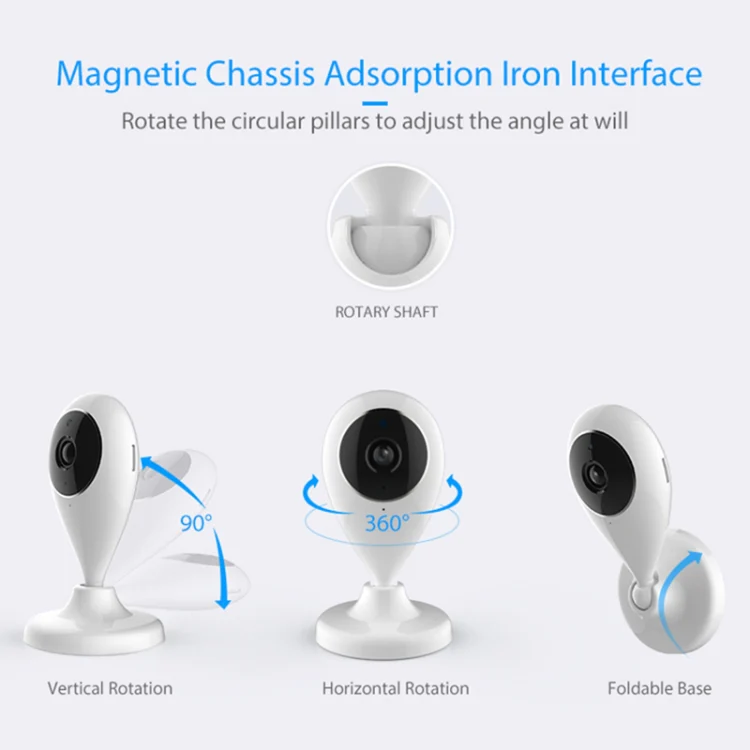 NEO NIP-55AI Indoor WiFi IP Camera, with IR Night Vision & Multi-angle Monitor & Mobile Phone Remote Control - Image 4