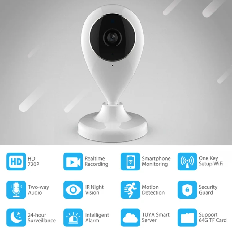 NEO NIP-55AI Indoor WiFi IP Camera, with IR Night Vision & Multi-angle Monitor & Mobile Phone Remote Control - Image 5