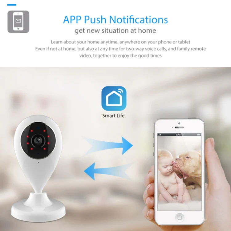 NEO NIP-55AI Indoor WiFi IP Camera, with IR Night Vision & Multi-angle Monitor & Mobile Phone Remote Control - Image 6