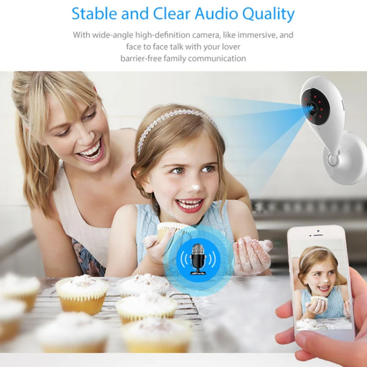 NEO NIP-55AI Indoor WiFi IP Camera, with IR Night Vision & Multi-angle Monitor & Mobile Phone Remote Control - Image 7