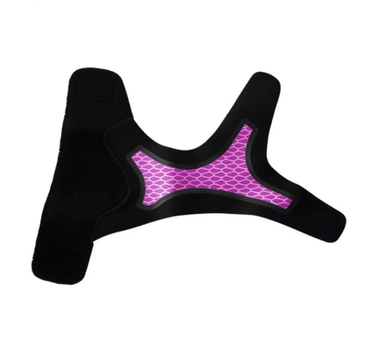 Neoprene Sports Ankle Support Ankle Compression Fixed Support Protective Strap, Specification: Right Foot (Purple) - Image 2