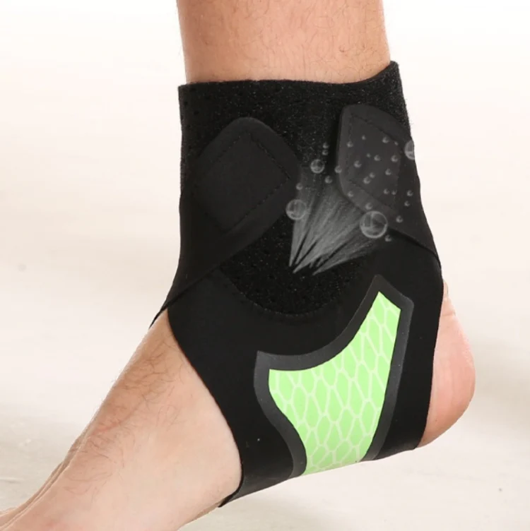 Neoprene Sports Ankle Support Ankle Compression Fixed Support Protective Strap, Specification: Right Foot (Purple) - Image 6