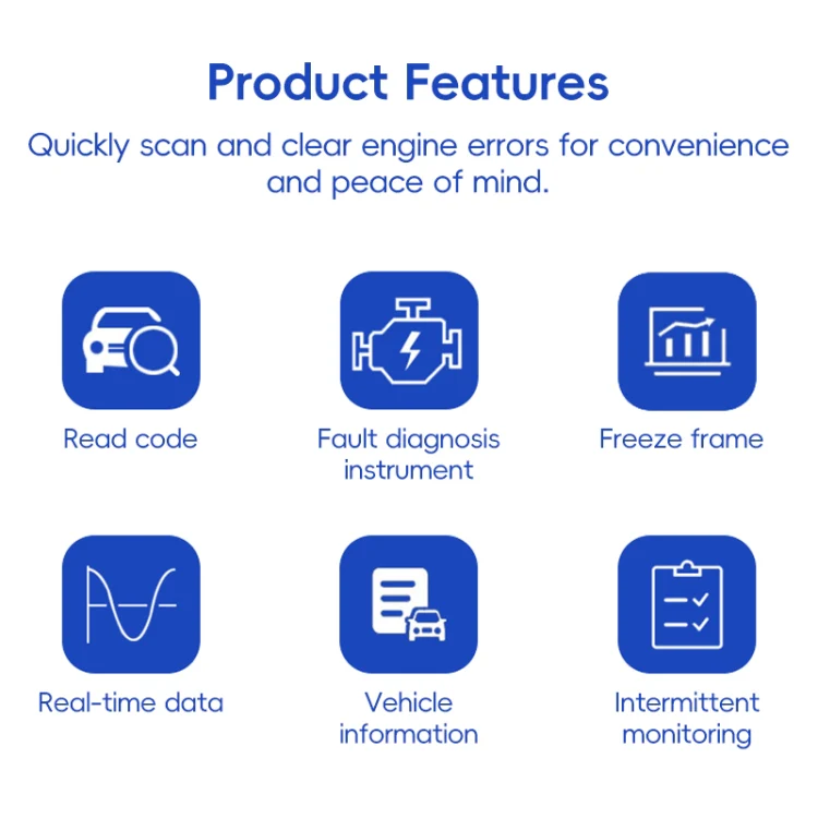 New OBD V2.1 mini ELM327 OBD2 Bluetooth Auto Scanner OBDII 2 Car ELM 327 Tester Diagnostic Tool for Android Windows Symbian - Image 4