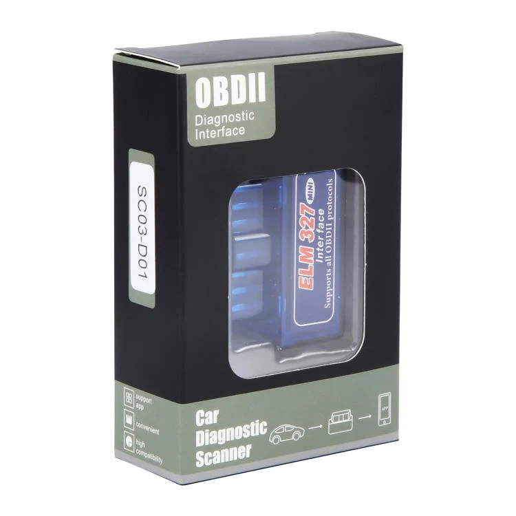 New OBD V2.1 mini ELM327 OBD2 Bluetooth Auto Scanner OBDII 2 Car ELM 327 Tester Diagnostic Tool for Android Windows Symbian - Image 8
