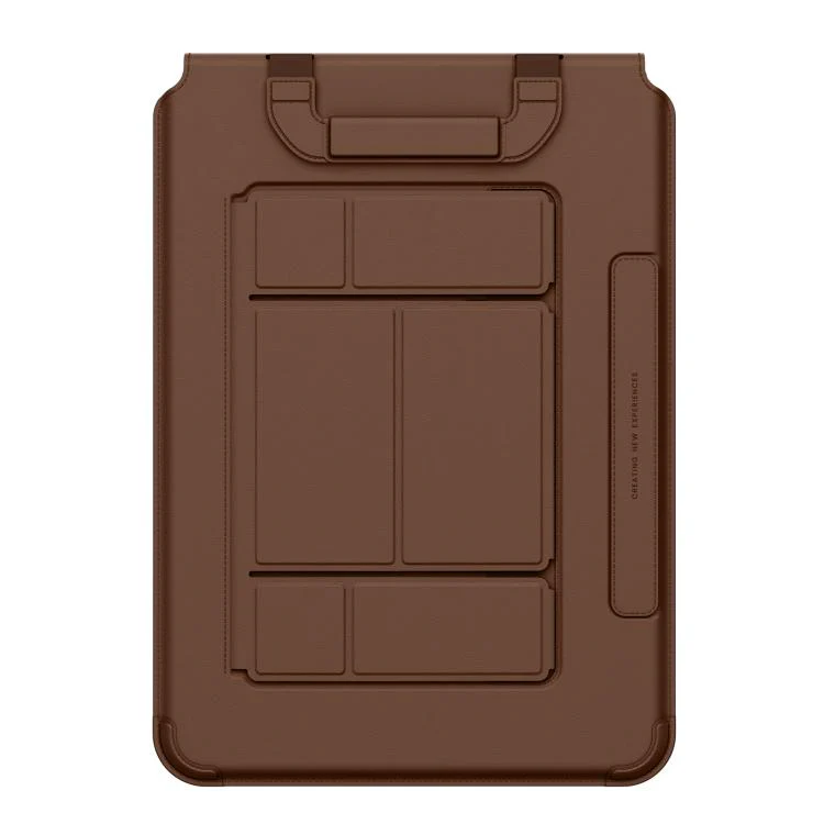 NILLKIN Versatile Pro Multi-functional Laptop Sleeve with Holder and Mouse Pad, Size:16.2 inch(Coffee Brown) - Image 2