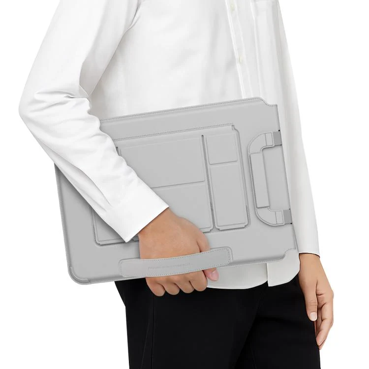NILLKIN Versatile Pro Multi-functional Laptop Sleeve with Holder and Mouse Pad, Size:16.2 inch(Grey) - Image 5