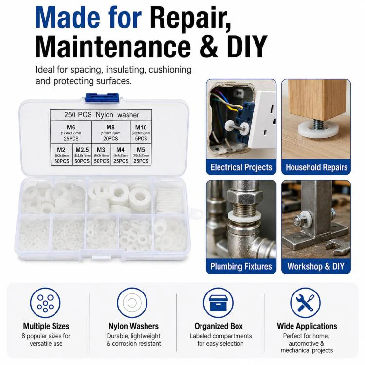 O-shaped Seal Fixing Ring Tool Kit 250 pcs /Set(White) - Image 6