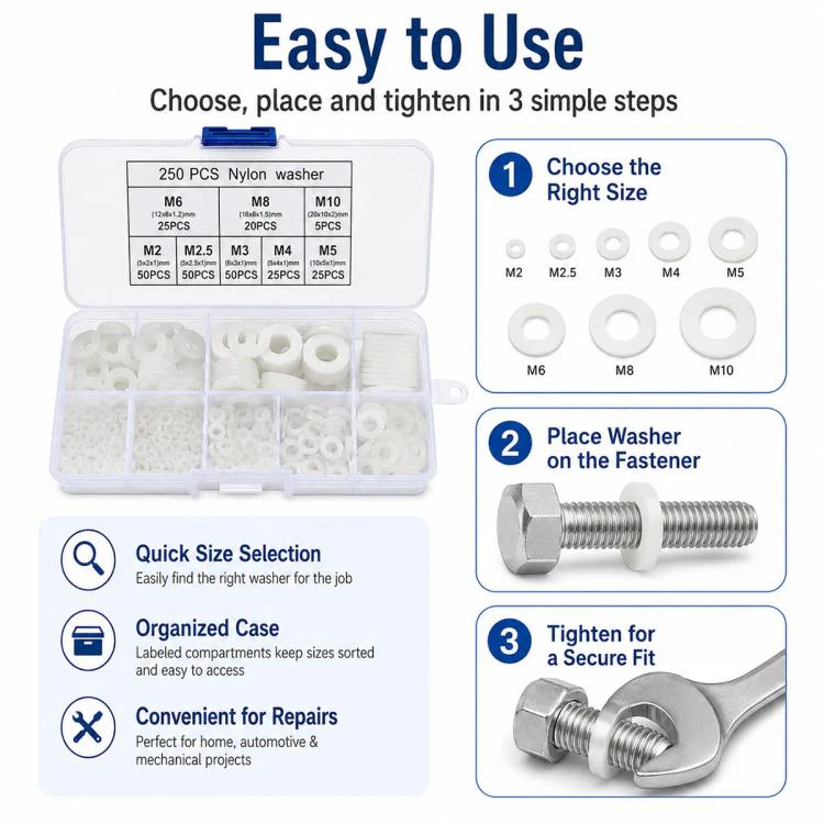 O-shaped Seal Fixing Ring Tool Kit 500 pcs /Set(White) - Image 7